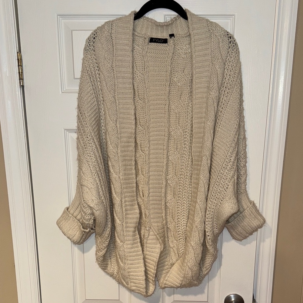 Fylo chunky open cardigan